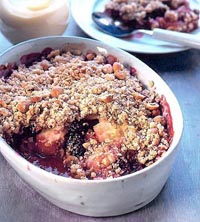 Apple and Nut Crumble