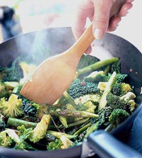 Stir fried Asian Greenn Vegetables